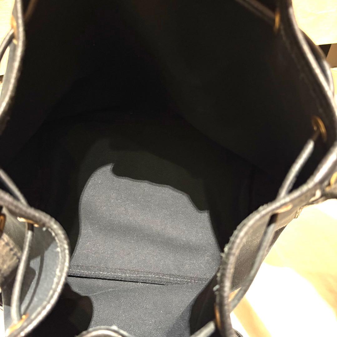 【廃盤　希少】Brady　CALDER　ショルダーバッグ　ブラック　巾着　大容量