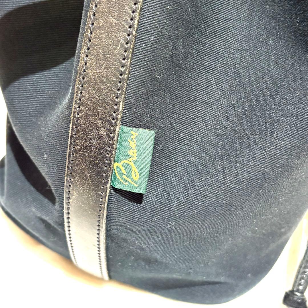 【廃盤　希少】Brady　CALDER　ショルダーバッグ　ブラック　巾着　大容量