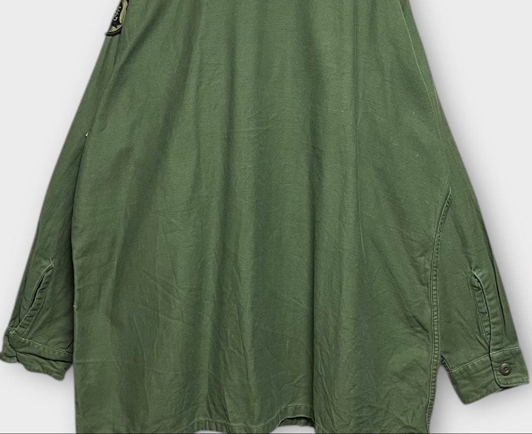 60s OG-107 希少サイズ「18」 ミリタリー シャツ ジャケット