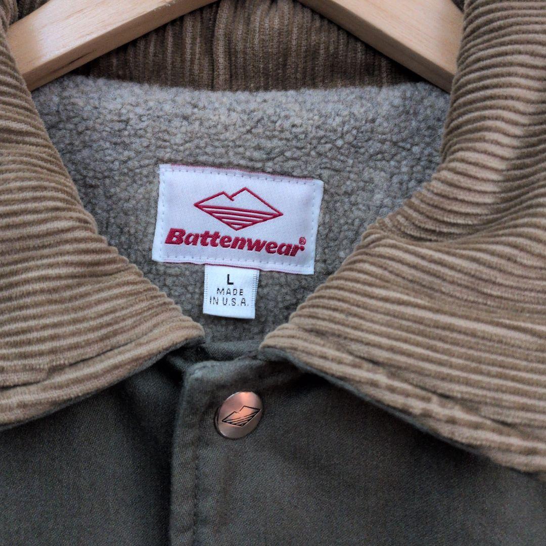 Battenwear バテンウェア カバーオール オリーブ　L