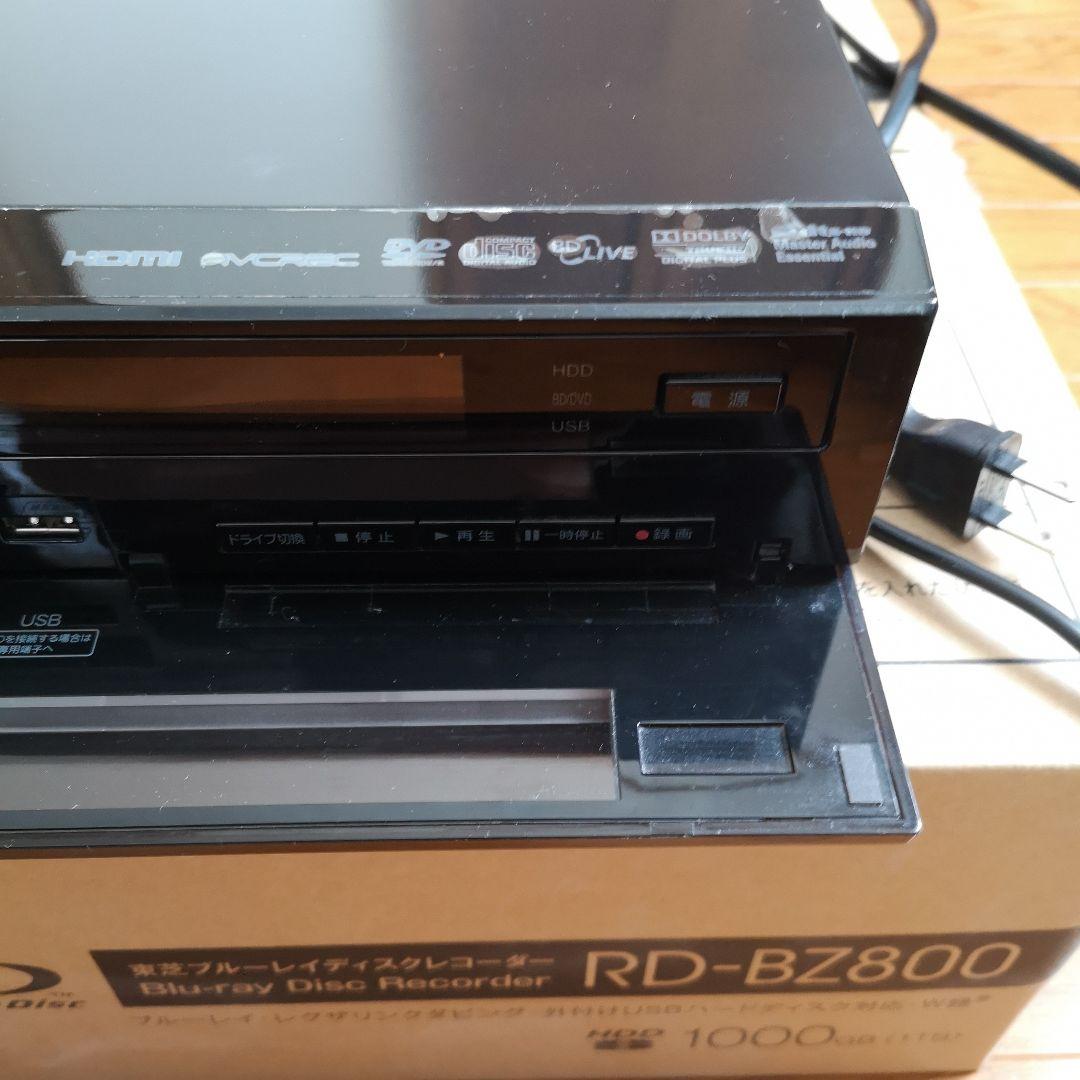 は*ん様 TOSHIBA REGZA RD-BZ800 ブルーレイレコーダー
