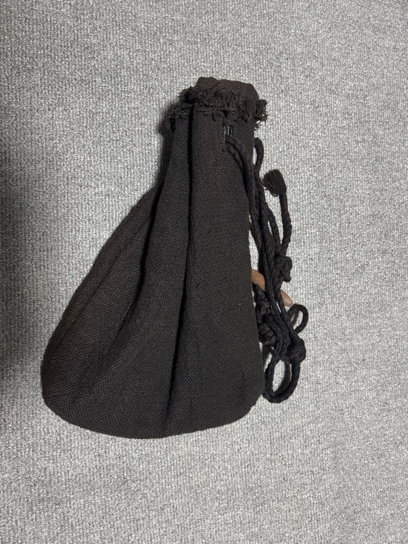 イッセイミヤケ　筆タグ　巾着バッグ