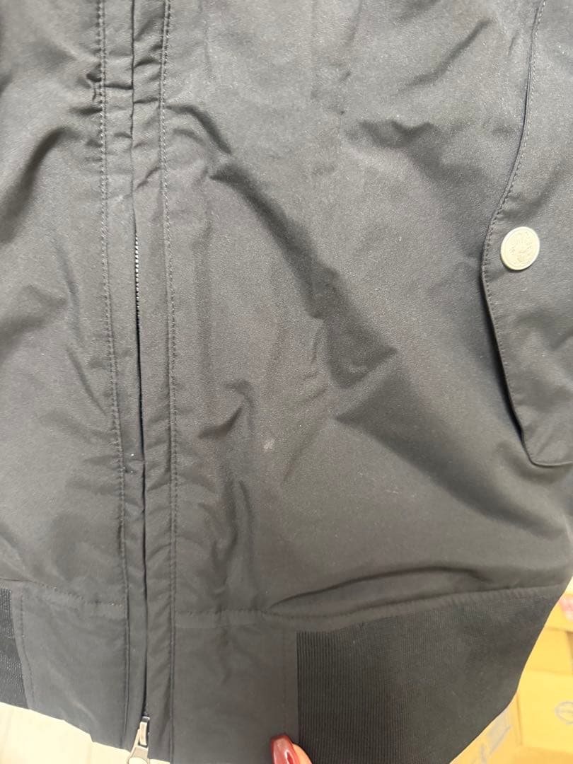 スノボウェア 黒・ピンク Ｌ