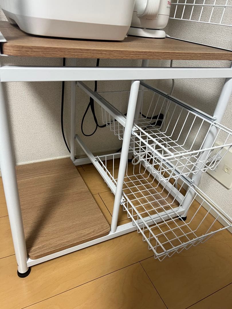弘益 UTILITY キッチンラック レンジ　炊飯器　ラック
