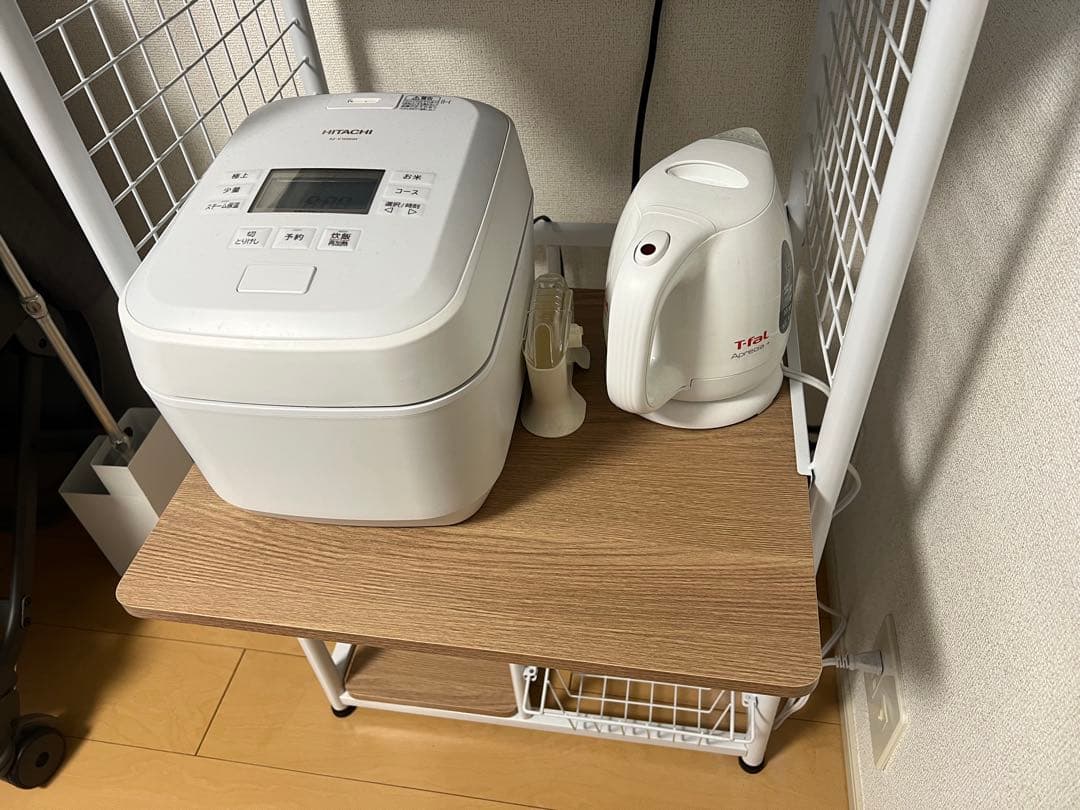 弘益 UTILITY キッチンラック レンジ　炊飯器　ラック