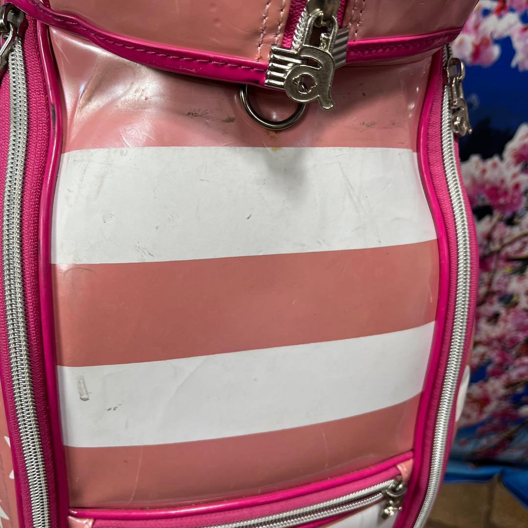 寶BT-1057 archivio アルチビオ ピンクベージュ キャディバッグ