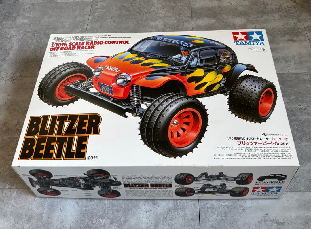 新品未組立品 1/10RC ブリッツァービートル（2011）タミヤ ラジコン