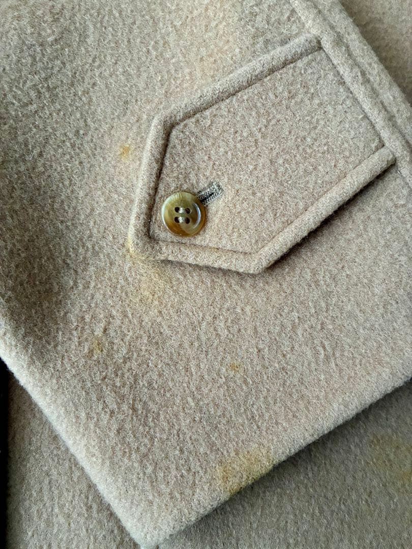 BURBERRY リバーシブル 80sヴィンテージ ウールコート