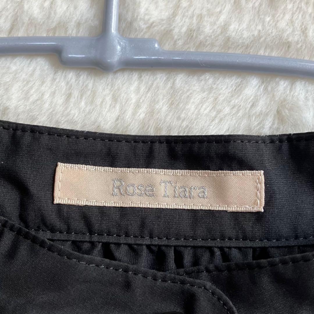 極美品Rose Tiara チュニックワンピース　ティアード　プリーツ　大きめ