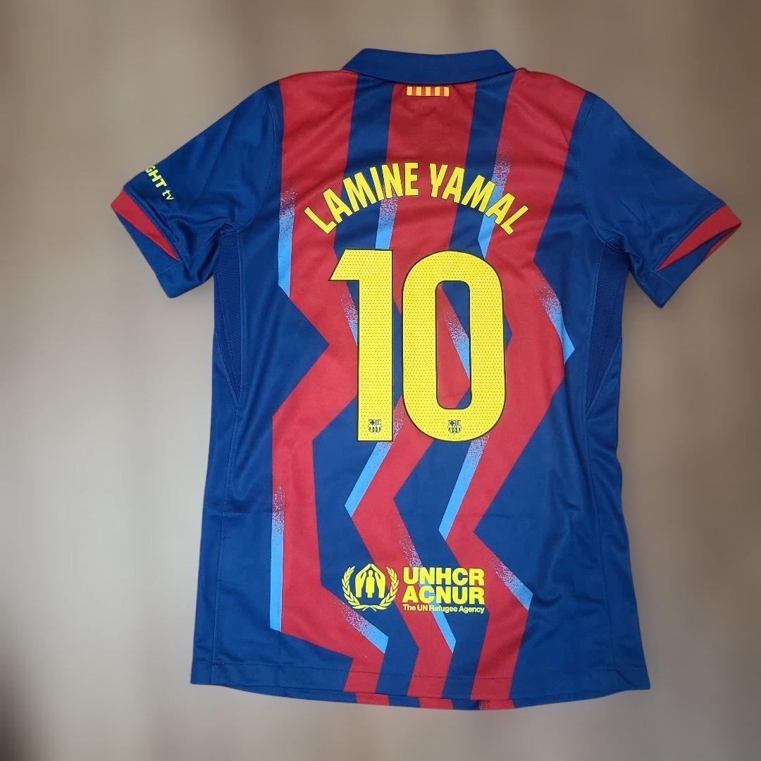 FC Barcelona Lamine Yamal 10番シャツ キッズ160