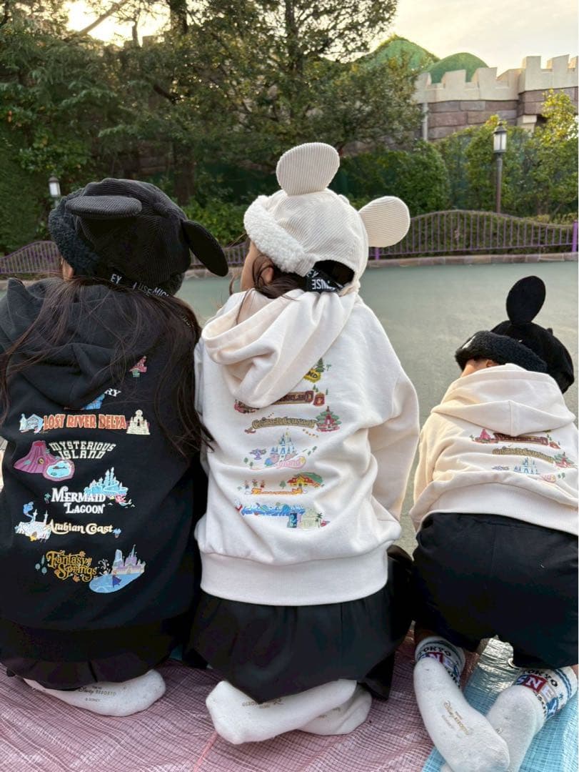 ディズニーリゾート公式　トレーナー　帽子　お揃い　兄弟　姉妹