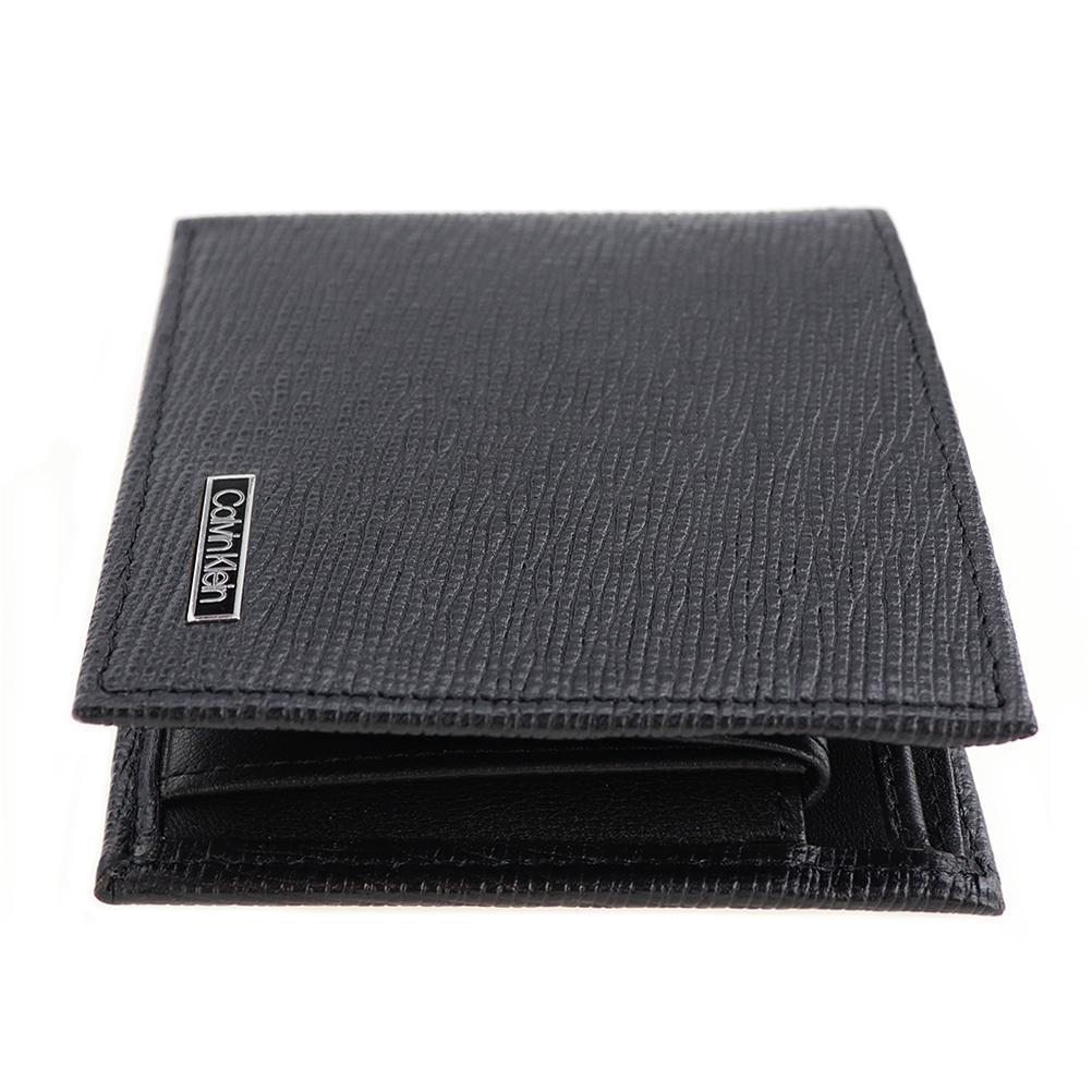 カルバンクライン 二つ折り財布 ブラック 箱付き メンズ 31CK130009