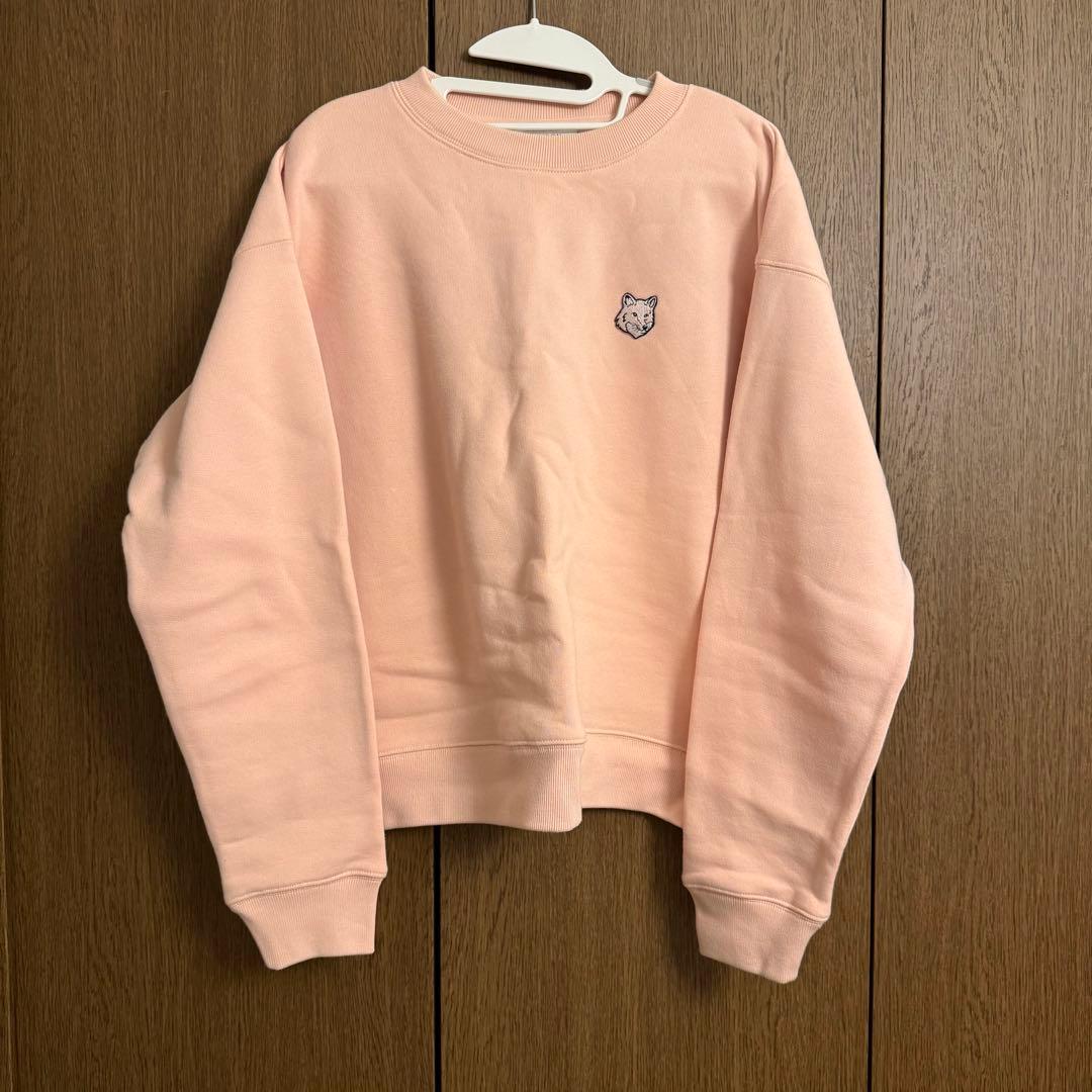 MAISON KITSUNÉ ピンク トレーナー
