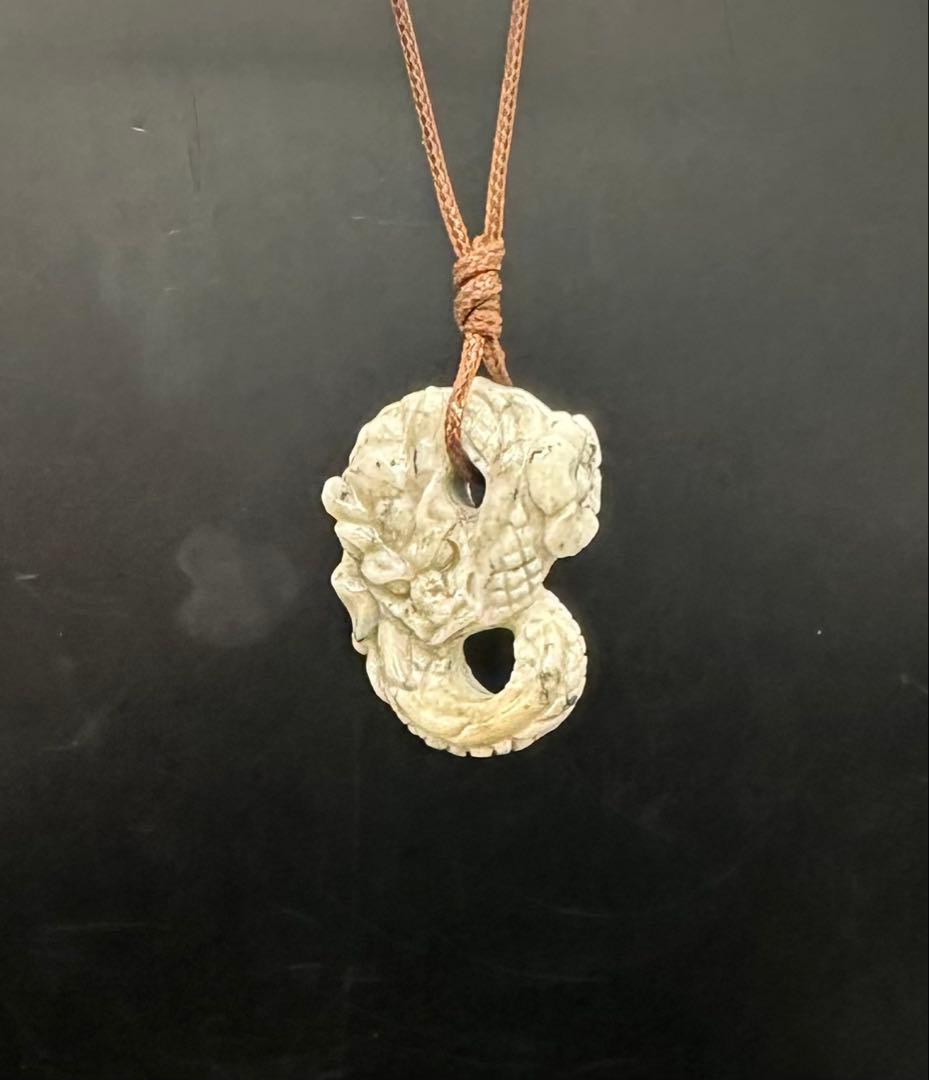 2025.3.28桜花神龍御守り　糸魚川花翡翠