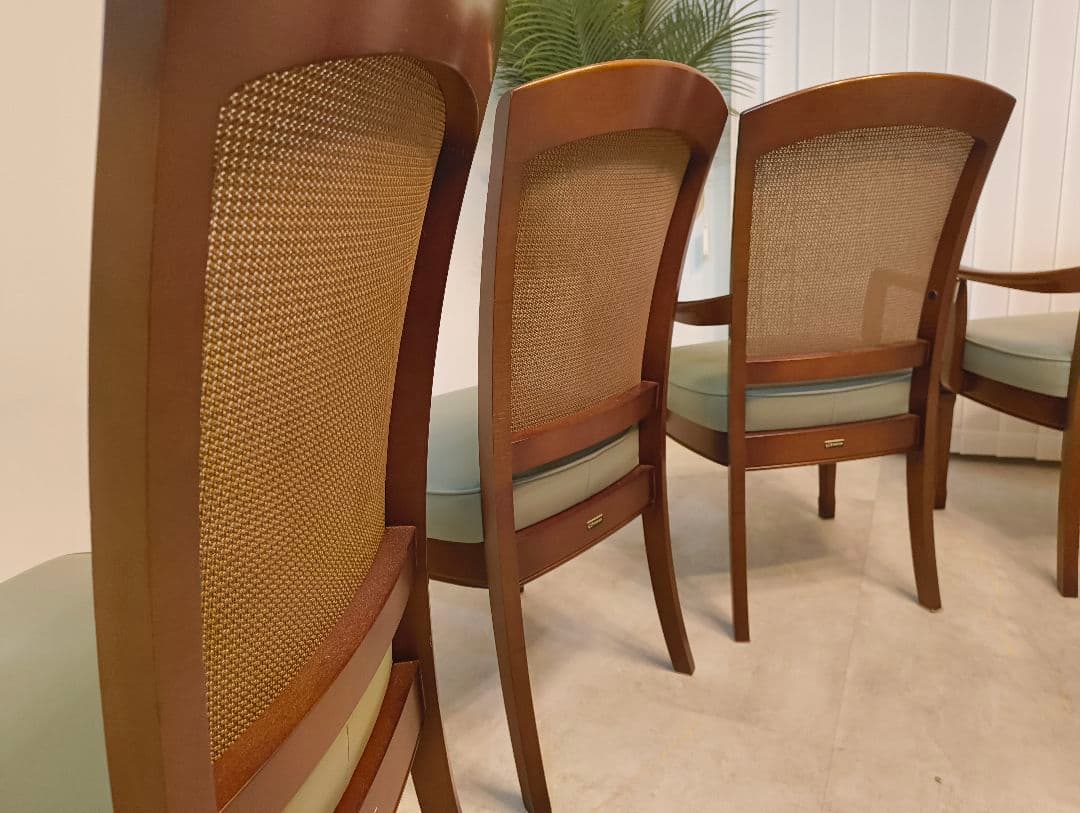 ダイニングチェア 4脚 マルニ木工 地中海 横浜市 引取限定✨