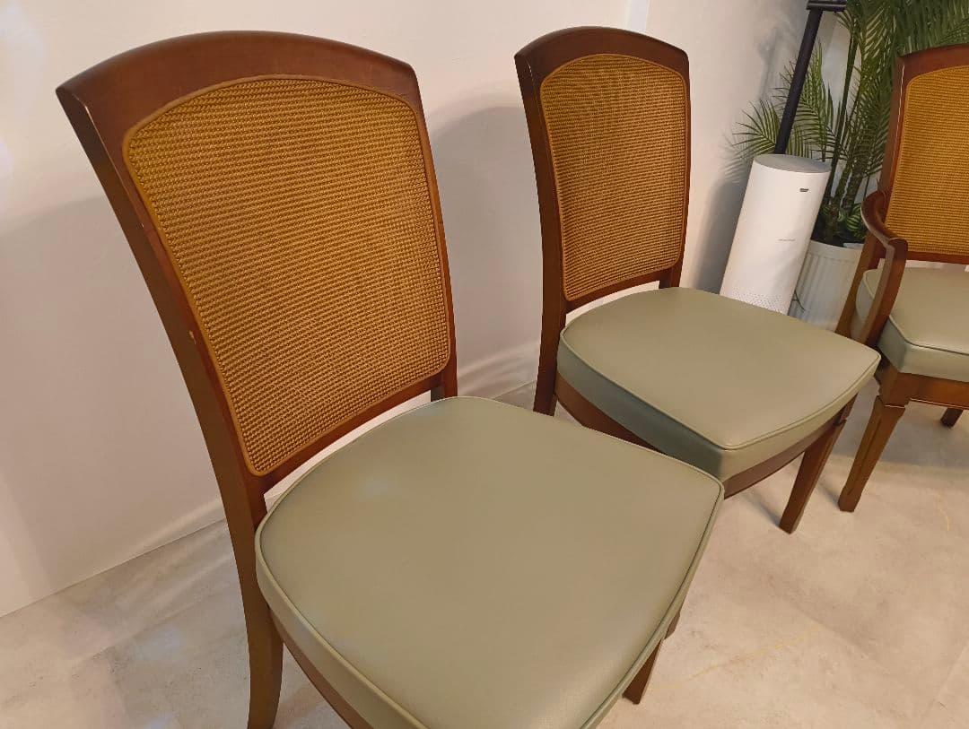 ダイニングチェア 4脚 マルニ木工 地中海 横浜市 引取限定✨