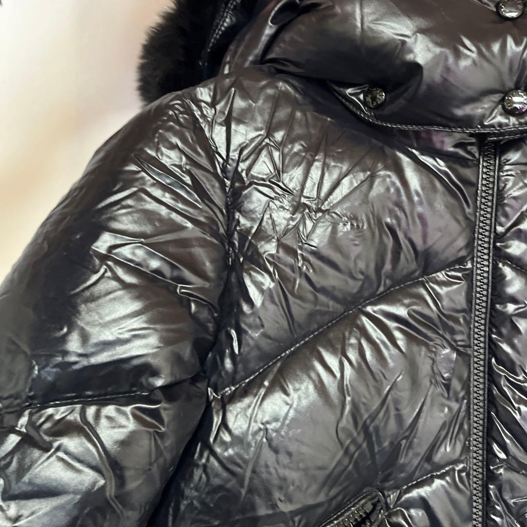 MONCLER ANGLAIS キッズモデル フォックスファーダウンジャケット8