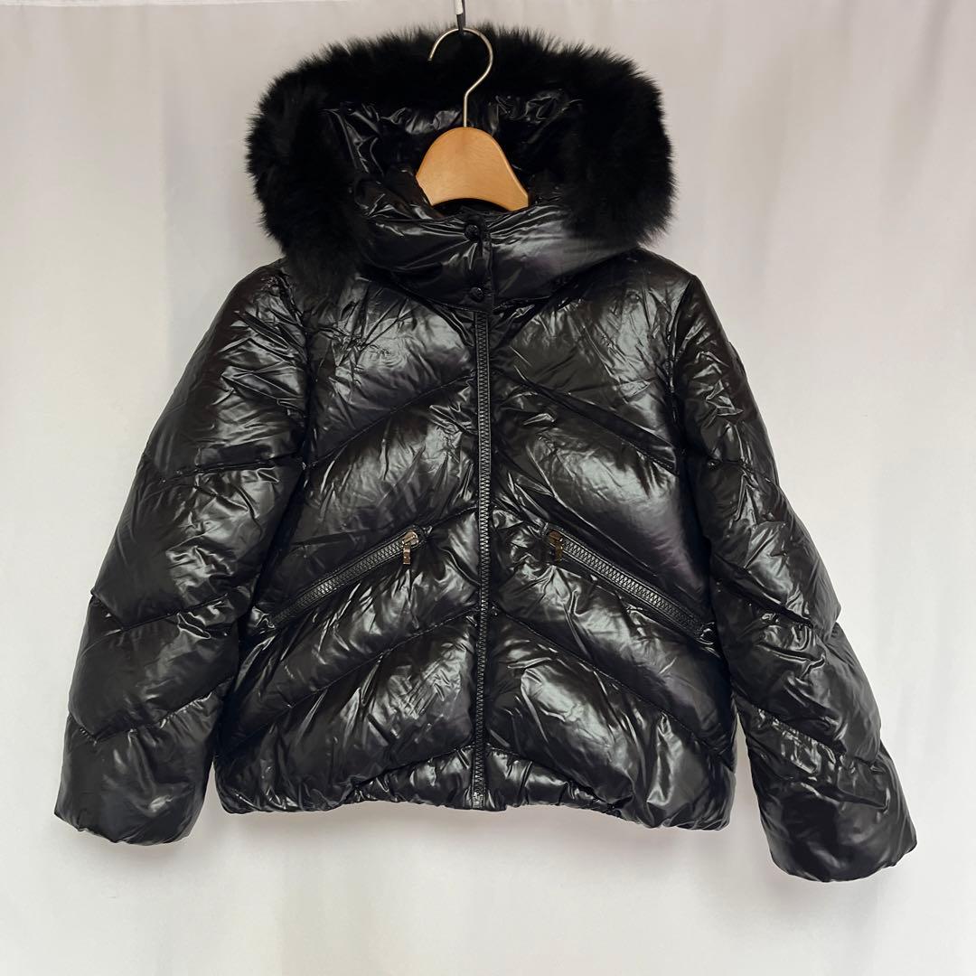 MONCLER ANGLAIS キッズモデル フォックスファーダウンジャケット8