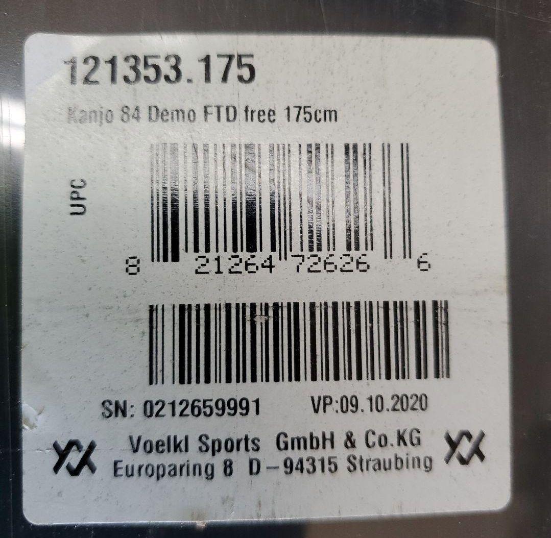 最終値下げ★ Völkl Kanjo 84 175 SQUIRE11 TCX D