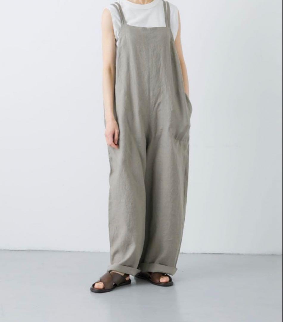 かぐれ　リネンサロペット