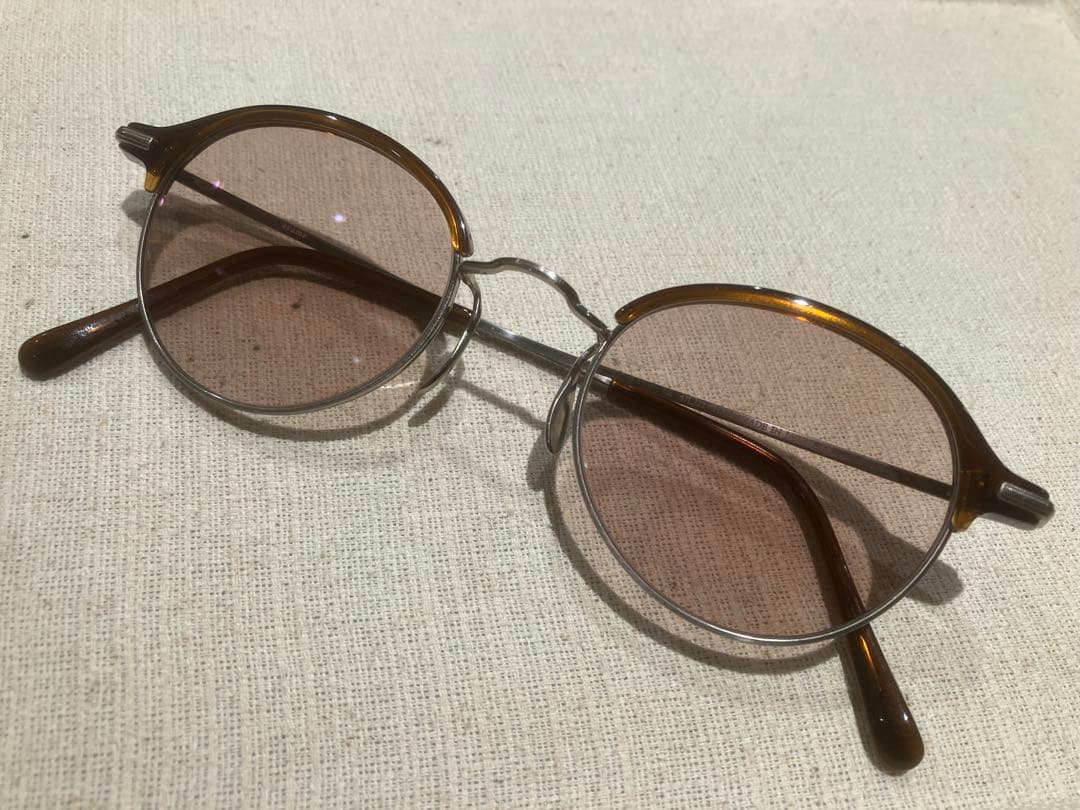 ayame アヤメ メガネフレーム BEANIE47 日本製 ビーニー ブラウン