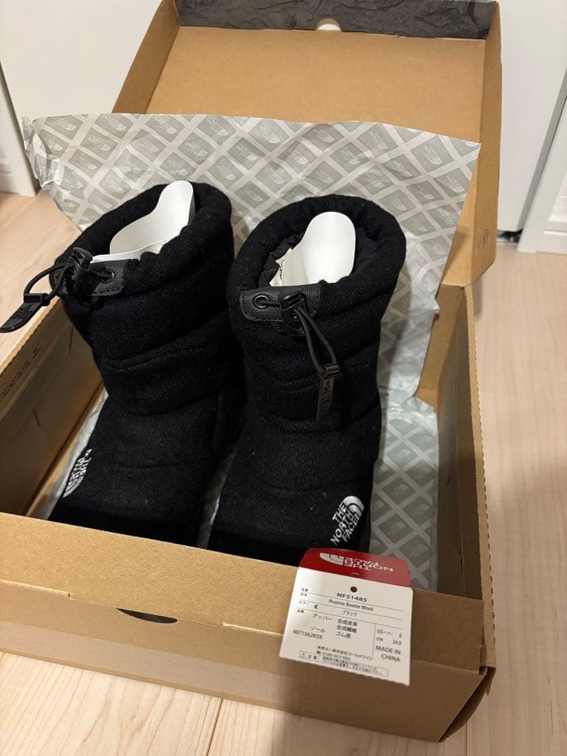 ノースフェイス　スノーブーツ　24㌢　美品