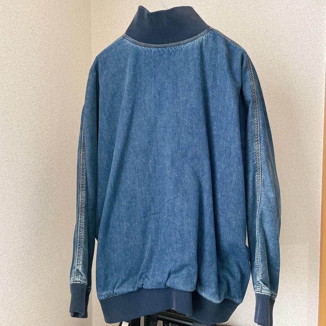 【FASHIRU】スタンドカラー デニムブルゾン