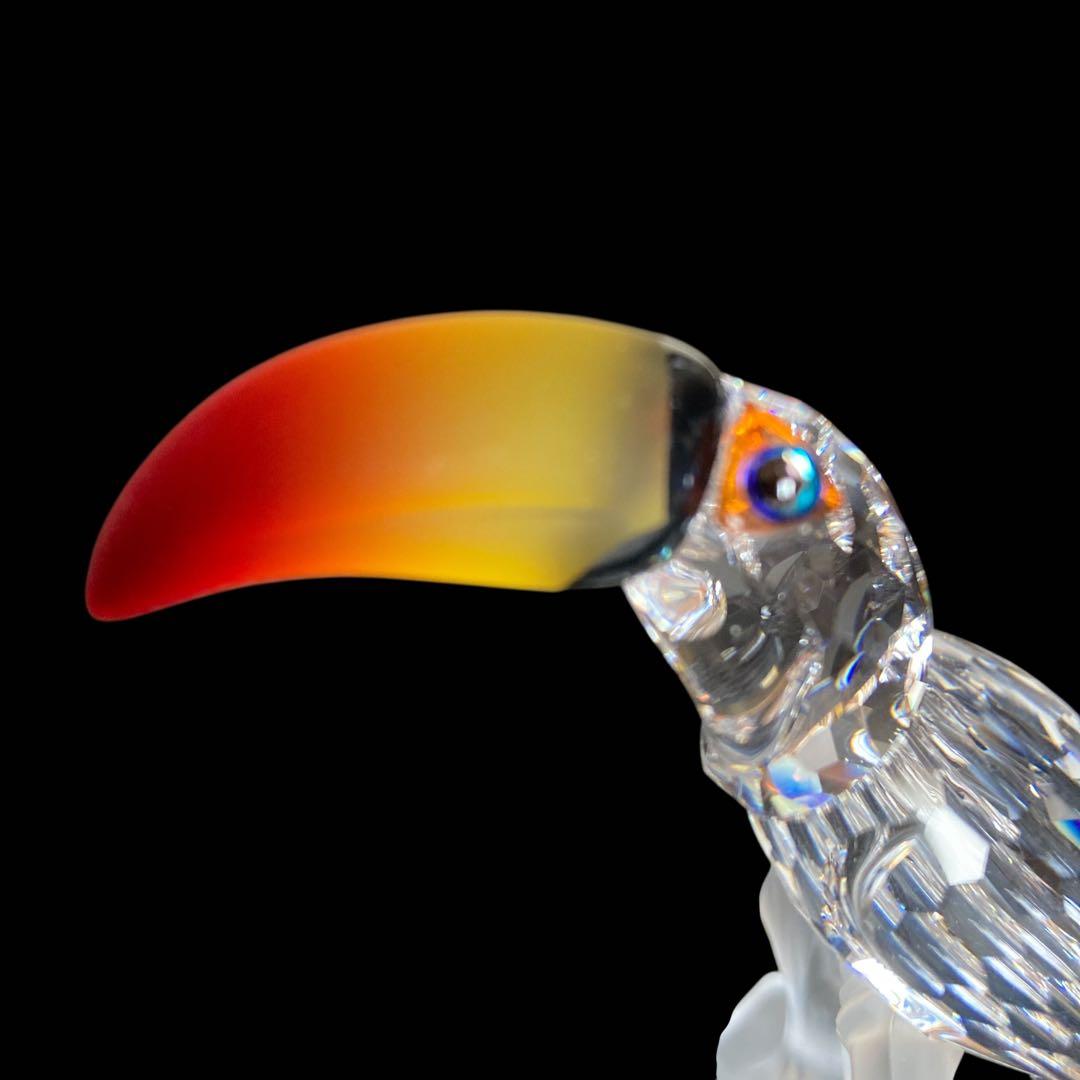 美品②　SWAROVSKI 『 オオハシ 』　置物　フィギュリン　234311