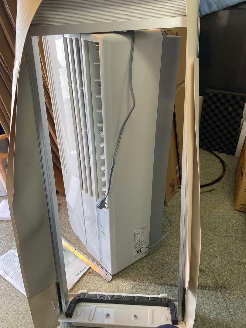 【2021年】コロナ ウインドエアコン 窓用エアコン 液晶リモコン CW-16A