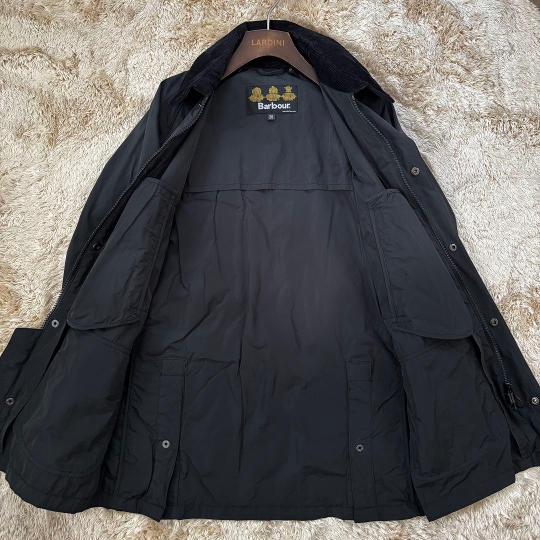 Barbour シェイプメモリー BEDALE SL ビデイル ブラック38