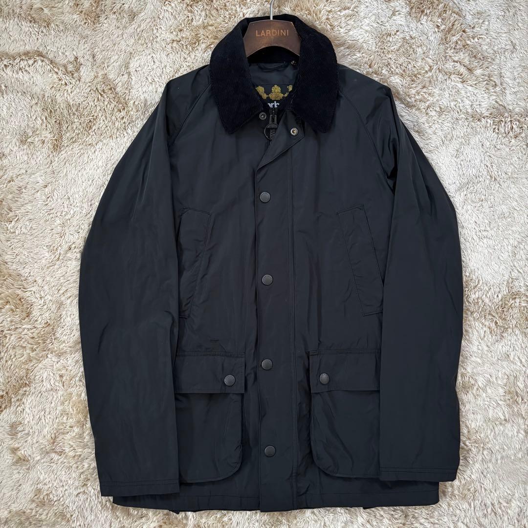 Barbour シェイプメモリー BEDALE SL ビデイル ブラック38