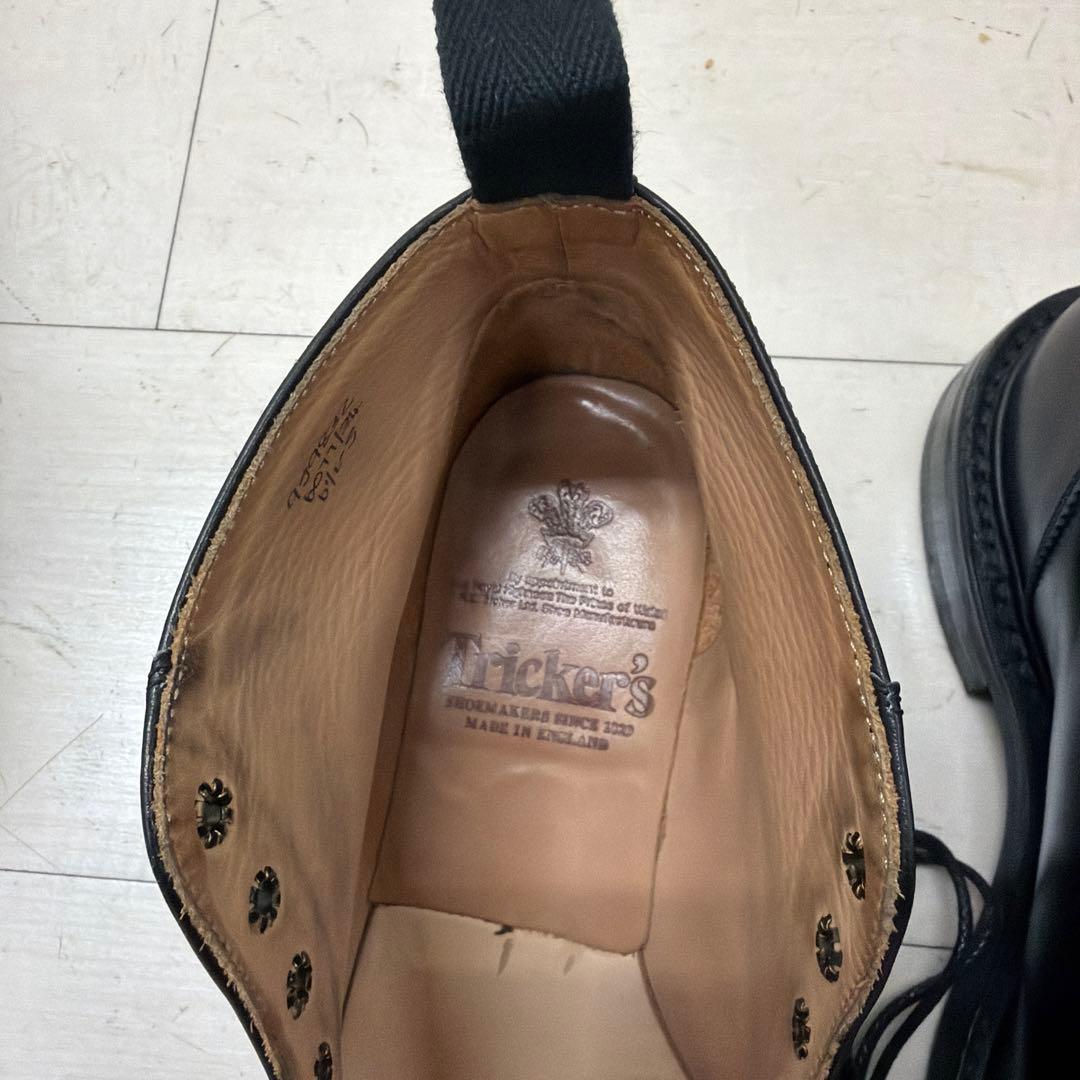 Tricker's M6077 モンキーブーツ ブラック　美品