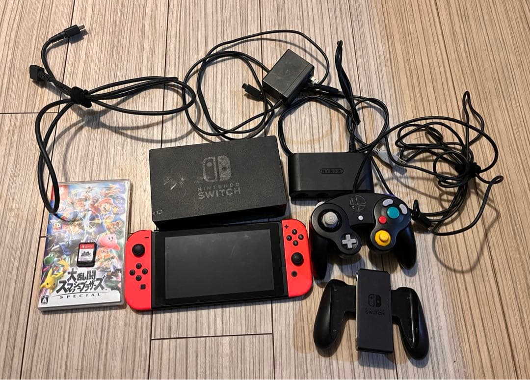 Nintendo Switch＋GCコントローラー＋大乱闘スマッシュブラザーズ