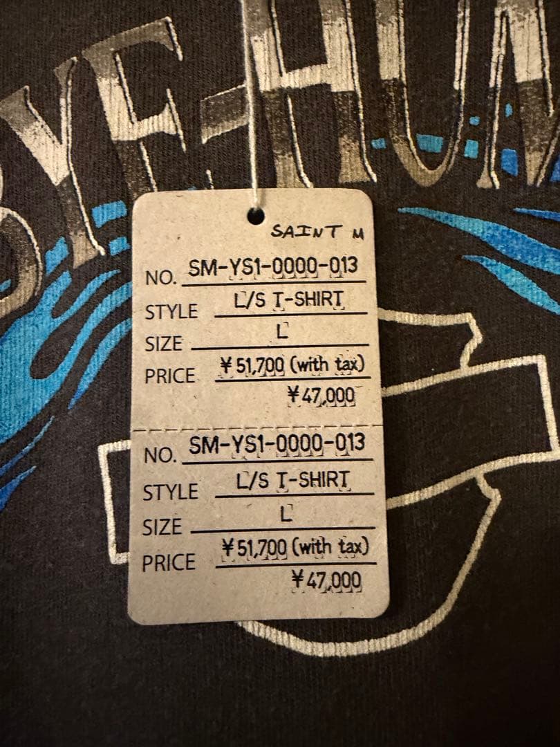 【新品】SAINT Mxxxxxx セントマイケル ロンT 長袖Tシャツ L