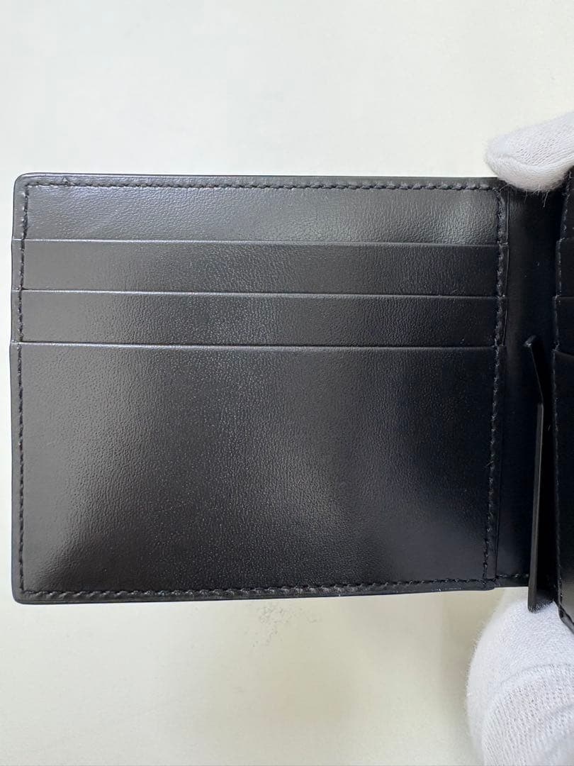 【最終値下げ】サンローラン　マネークリップ　オールブラック