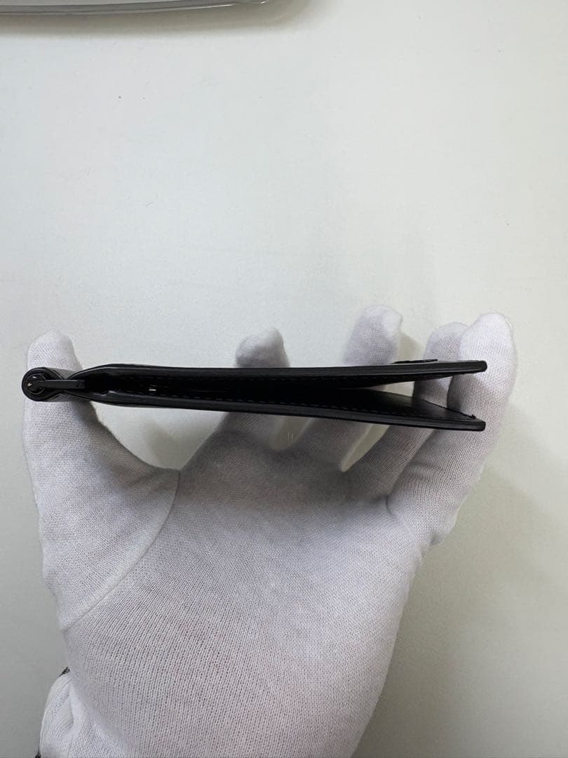 【最終値下げ】サンローラン　マネークリップ　オールブラック