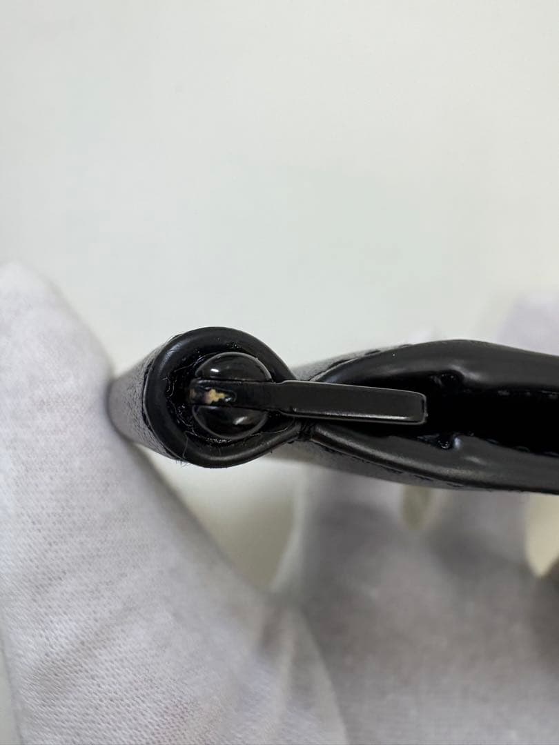 【最終値下げ】サンローラン　マネークリップ　オールブラック