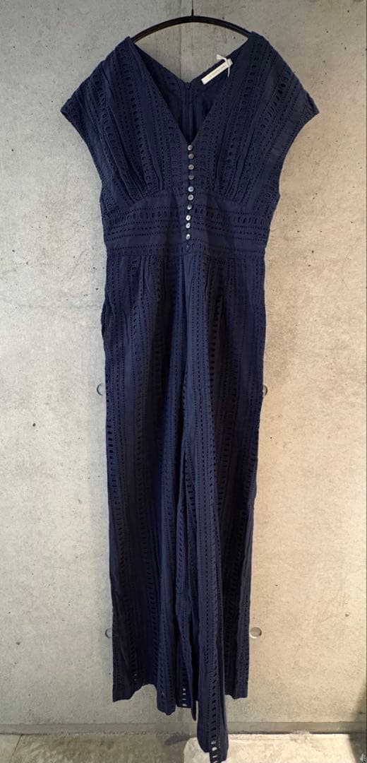 ヌキテパオールインワン✳︎新品未使用　ネイビー/Mサイズ