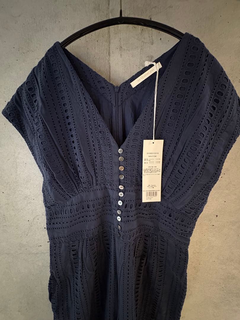 ヌキテパオールインワン✳︎新品未使用　ネイビー/Mサイズ