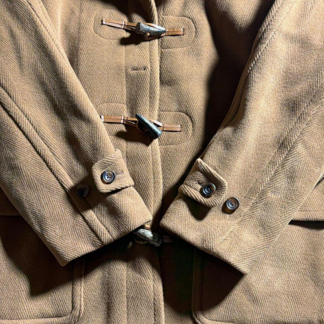 【極美品】ビームス 24AW ダッフルコート ヘリンボーン キャメル XL相当