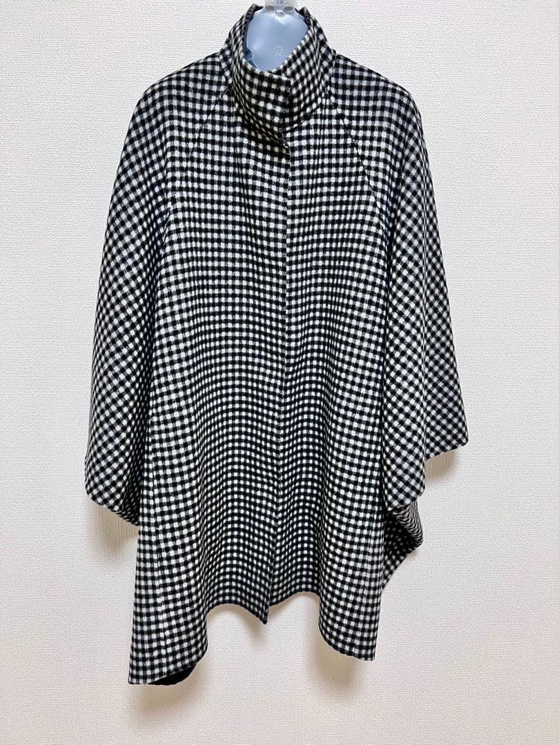 ICB ウールシルク　ポンチョ