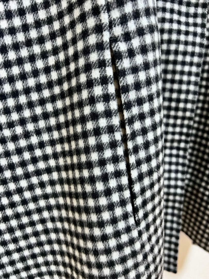 ICB ウールシルク　ポンチョ