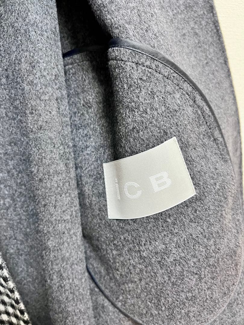 ICB ウールシルク　ポンチョ