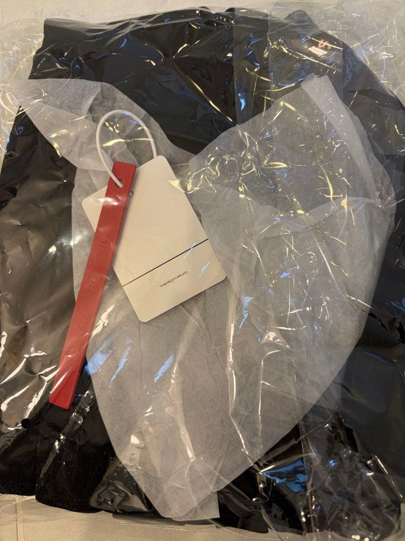 THEREDTHREAD S ring pleats skirt full 黒S