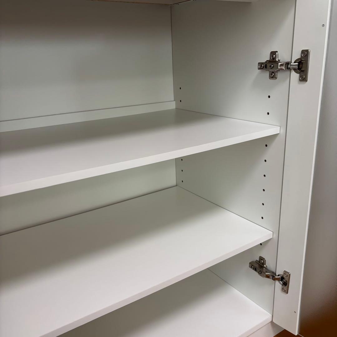 【送料込】ニトリ キャビネット フォルムN SK9090Dホワイト