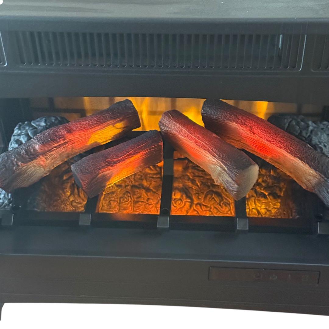 【セール】QVCジャパン　DFI5010-01 暖炉風電気ストーブ