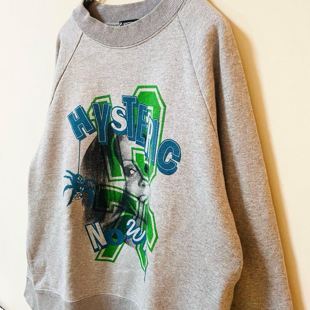 ほぼ未使用品✨ ヒステリックグラマー グレー スウェット トレーナー ヒスガール