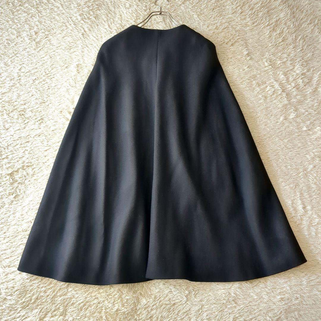 希少♥完売品　ザラ　MANTECO ケープコート　マント　ポンチョ　黒　トグル