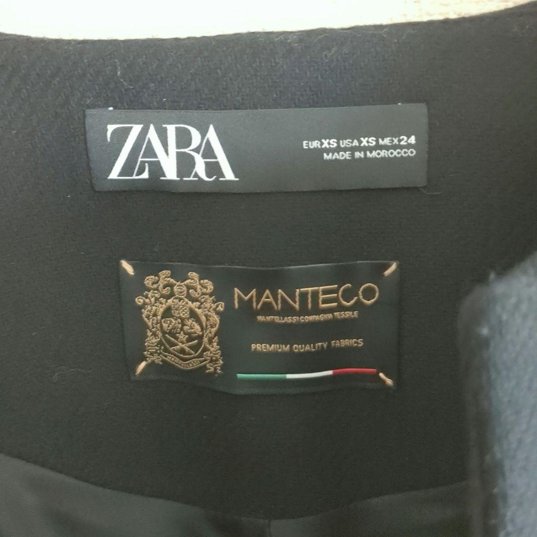 希少♥完売品　ザラ　MANTECO ケープコート　マント　ポンチョ　黒　トグル