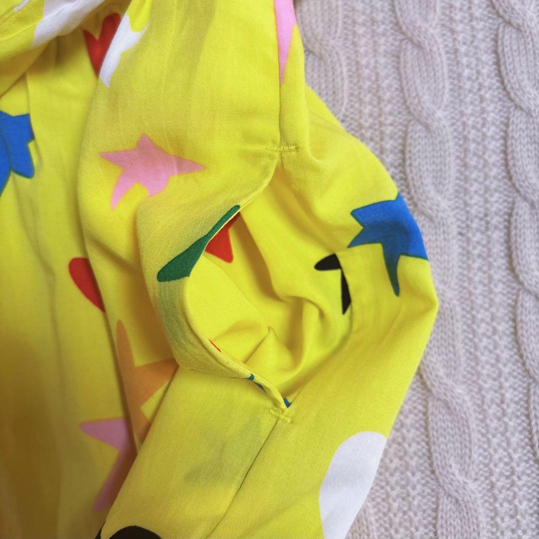 新品　ステラマッカートニーキッズ 星柄ワンピース　8Y /定価3万円以上